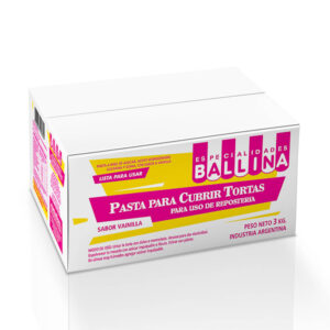 PASTA BALLINA BLANCA POR 3 KG VAINILLA