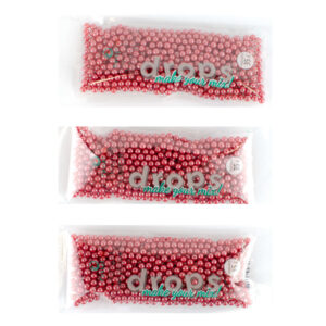 DROPS PERLAS MEDIANAS ROJAS 36 X 35 G