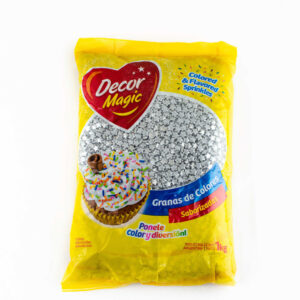 GRANA ESTRELLAS PLATEADAS DECOR MAGIC 1KG