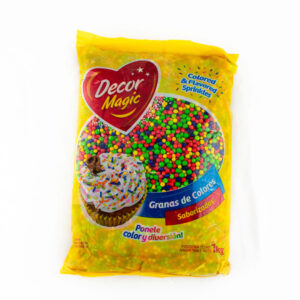 GRANA BOLITAS PLANAS VARIOS COLORES DECOR MAGIC 1KG