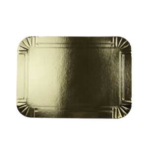 PLATO LAMINADO DORADO 24 X 34 X 1