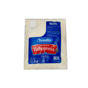 QUESO CREMA X 3KG SACHET PATAGONIA TONADITA