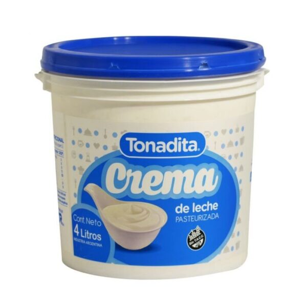 CREMA DE LECHE TONADITA BALDE X 4LTS