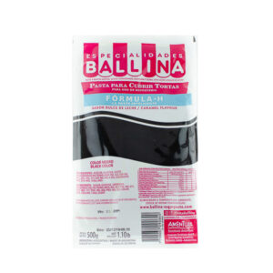 PASTA BALLINA NEGRO SABOR DULCE DE LECHE 500GR