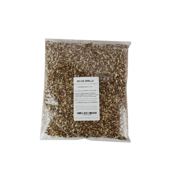 MIX DE SEMILLAS (SESAMO INTEGRAL, GIRASOL, LINO, CHIA) X 1KG