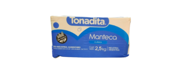 MANTECA TONADITA 2.5 KG